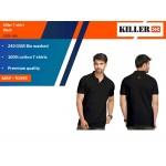 Killer Bio washed Black T Shirt